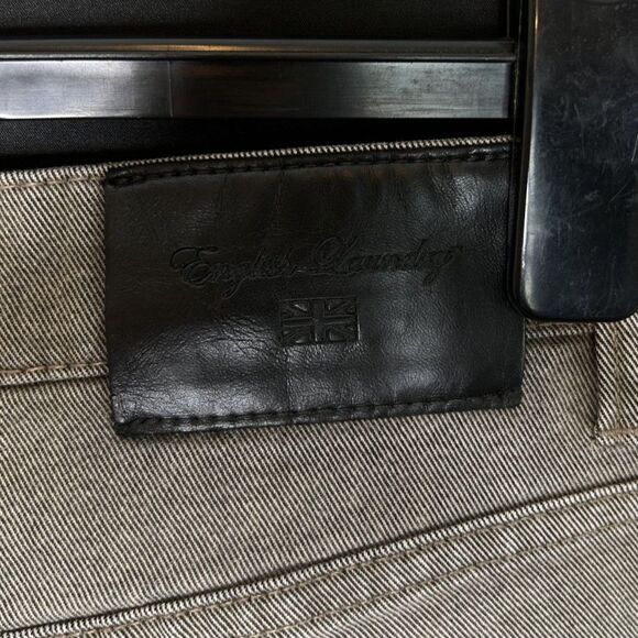 English Laundry Men's Beige Chino Pants - Picture 5 of 7